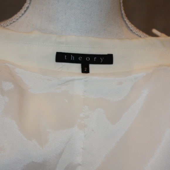 Theory White Blazer - Picture 3 of 6